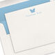 Butterfly Flat Note Cards - Letterpress Image 1 of 3